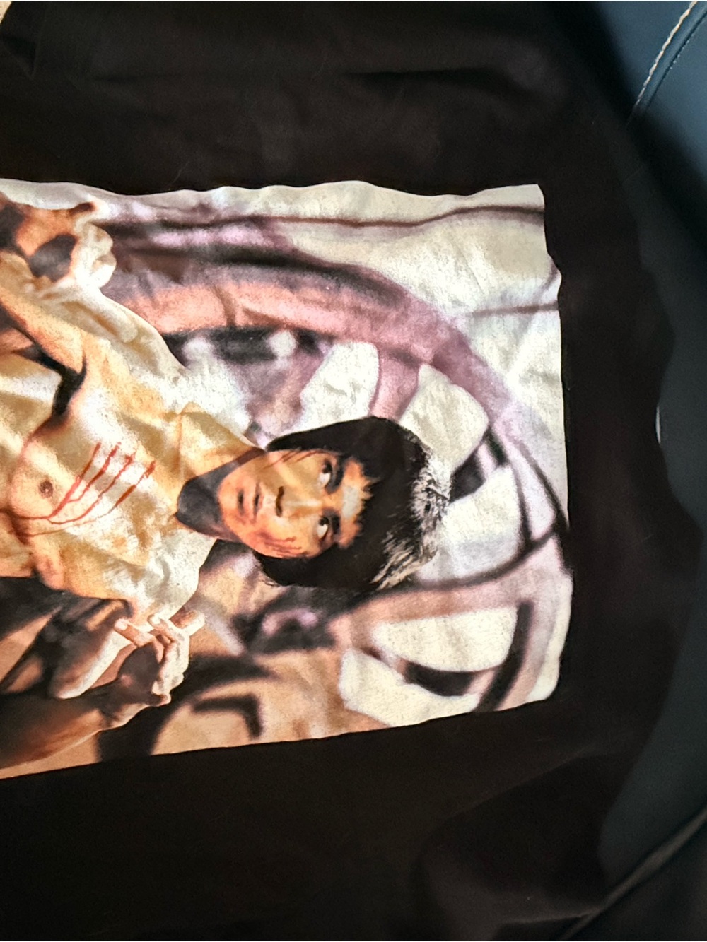 Graphic Black men’s Tee with Bruce Lee